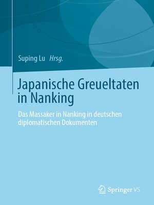 cover image of Japanische Greueltaten in Nanking